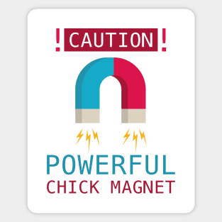 Chick Magnet Sticker